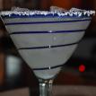 Nuevo Margarita in a glass with a salted rim